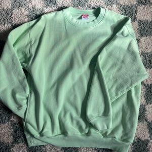 TNA extra fleece oversized crew neck